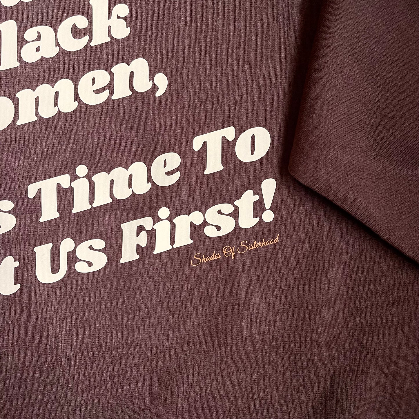 Dear Black Women Sweatshirt (Chocolate)