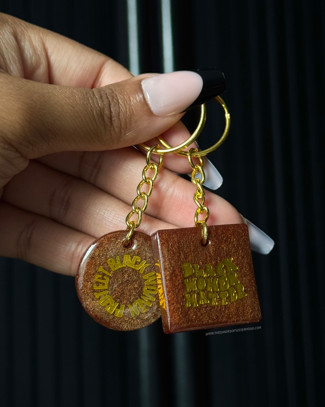Black Women Matter Keychain