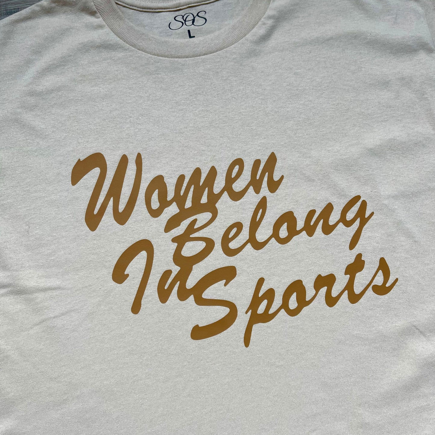 Women Belong In Sports Tee