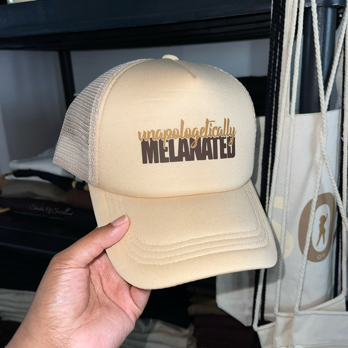 Unapologetically Melanated Trucker Hat