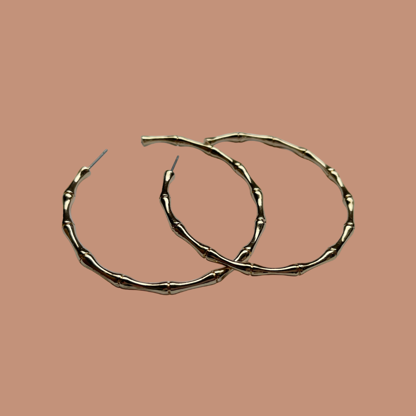 Thin Bamboo Hoops