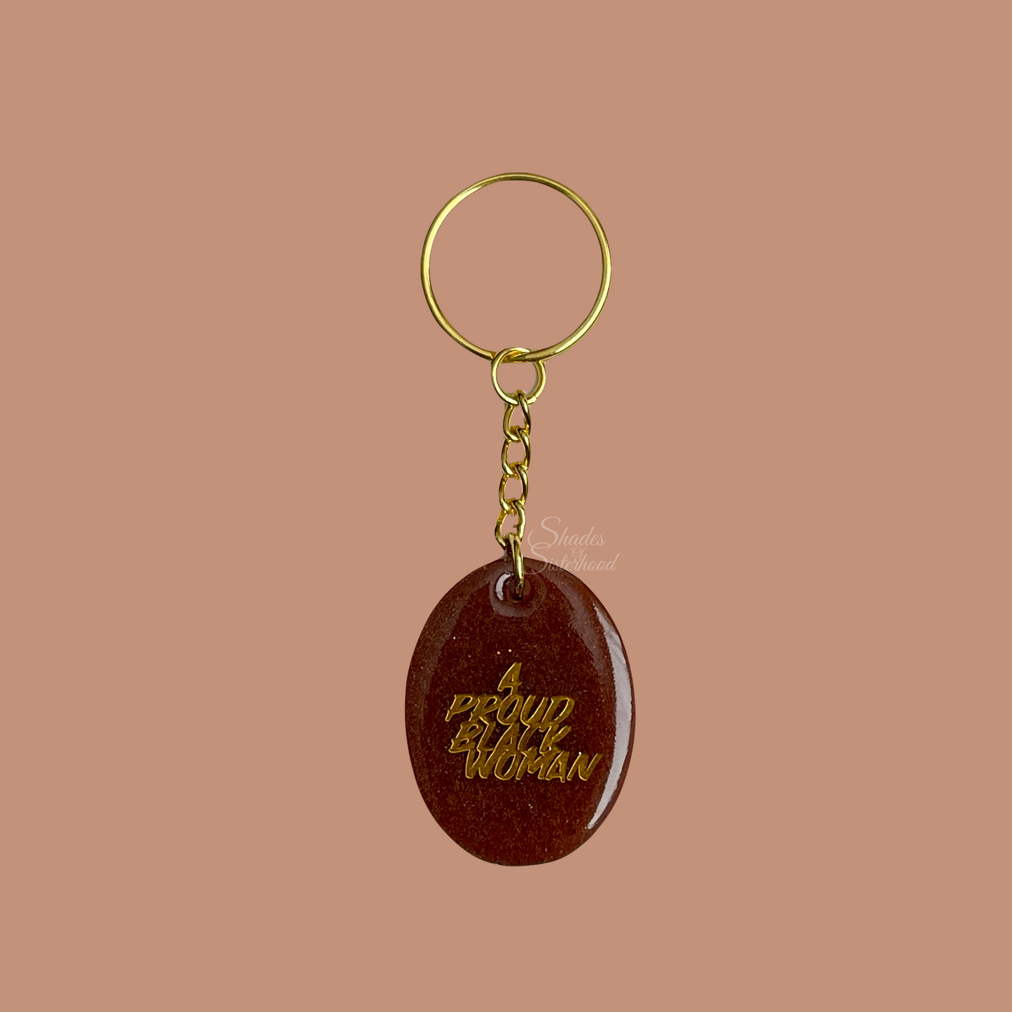 Proud Black Woman Keychain