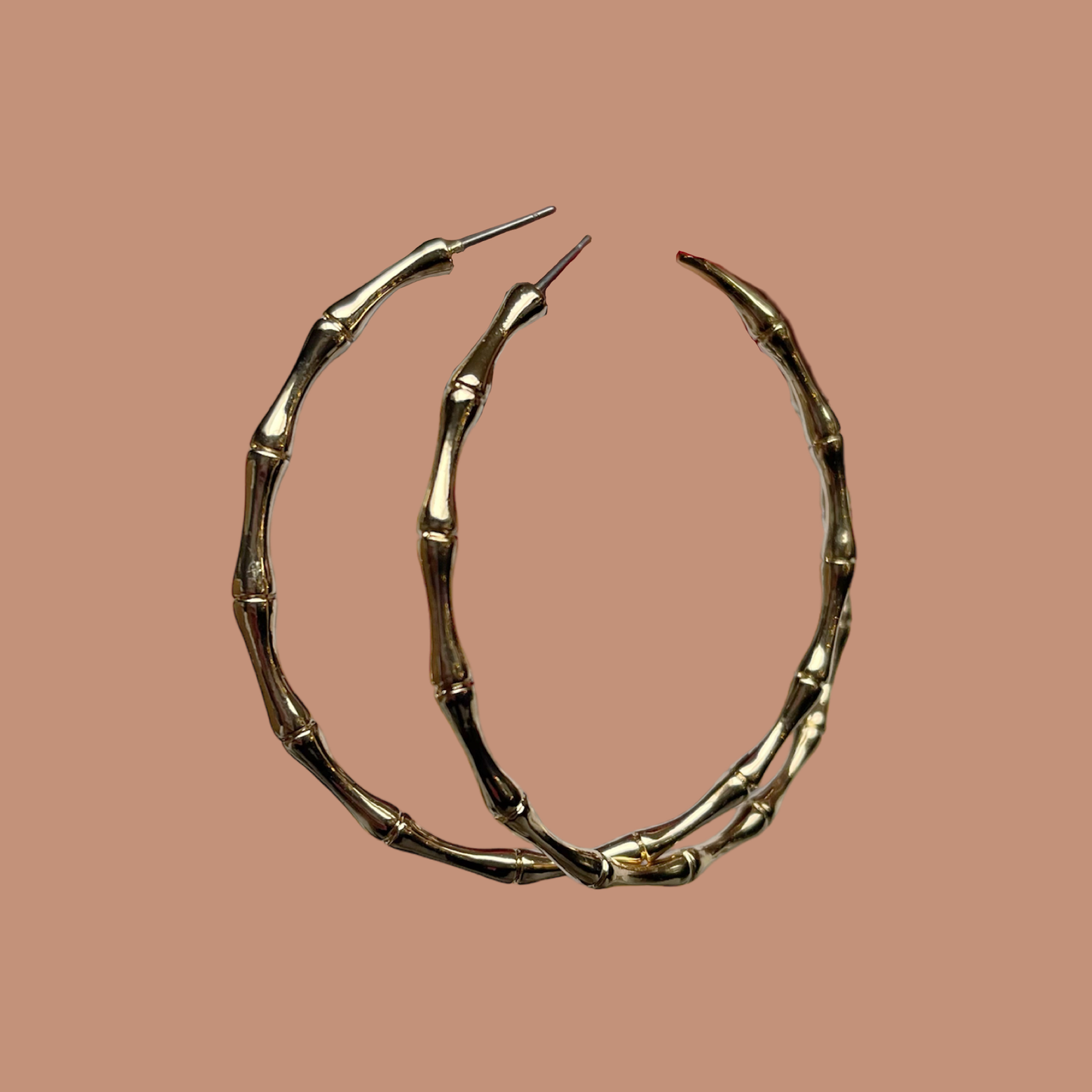 Thin Bamboo Hoops