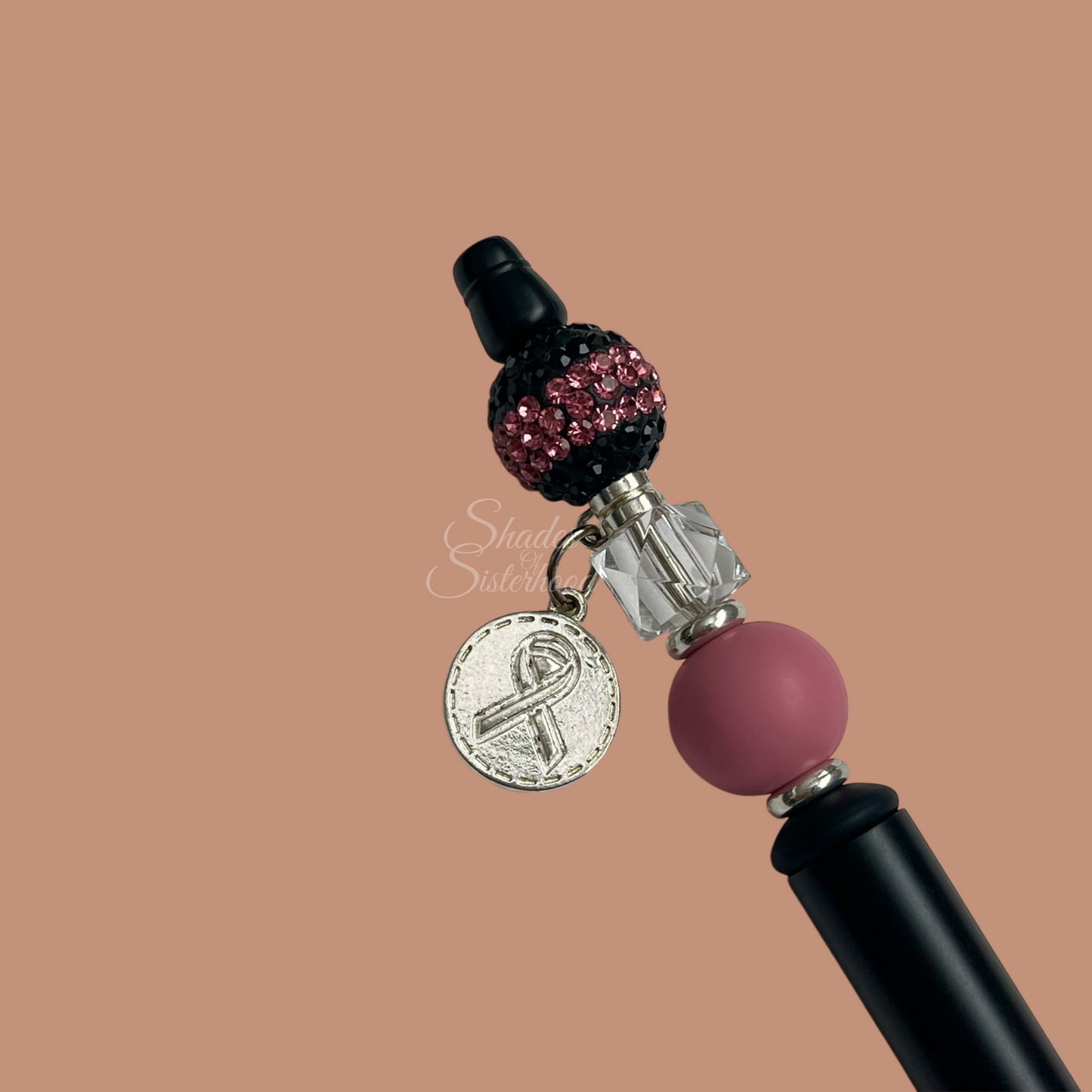 Awareness Beaded Pen (Breast Cancer Awareness)