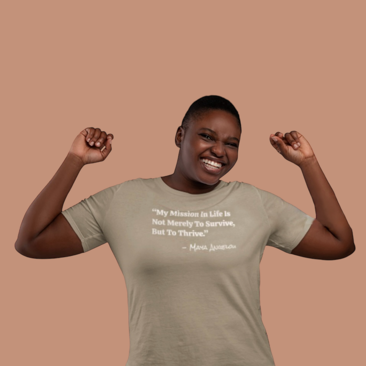 Maya Angelou Quote Tee