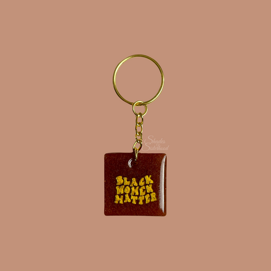 Black Women Matter Keychain