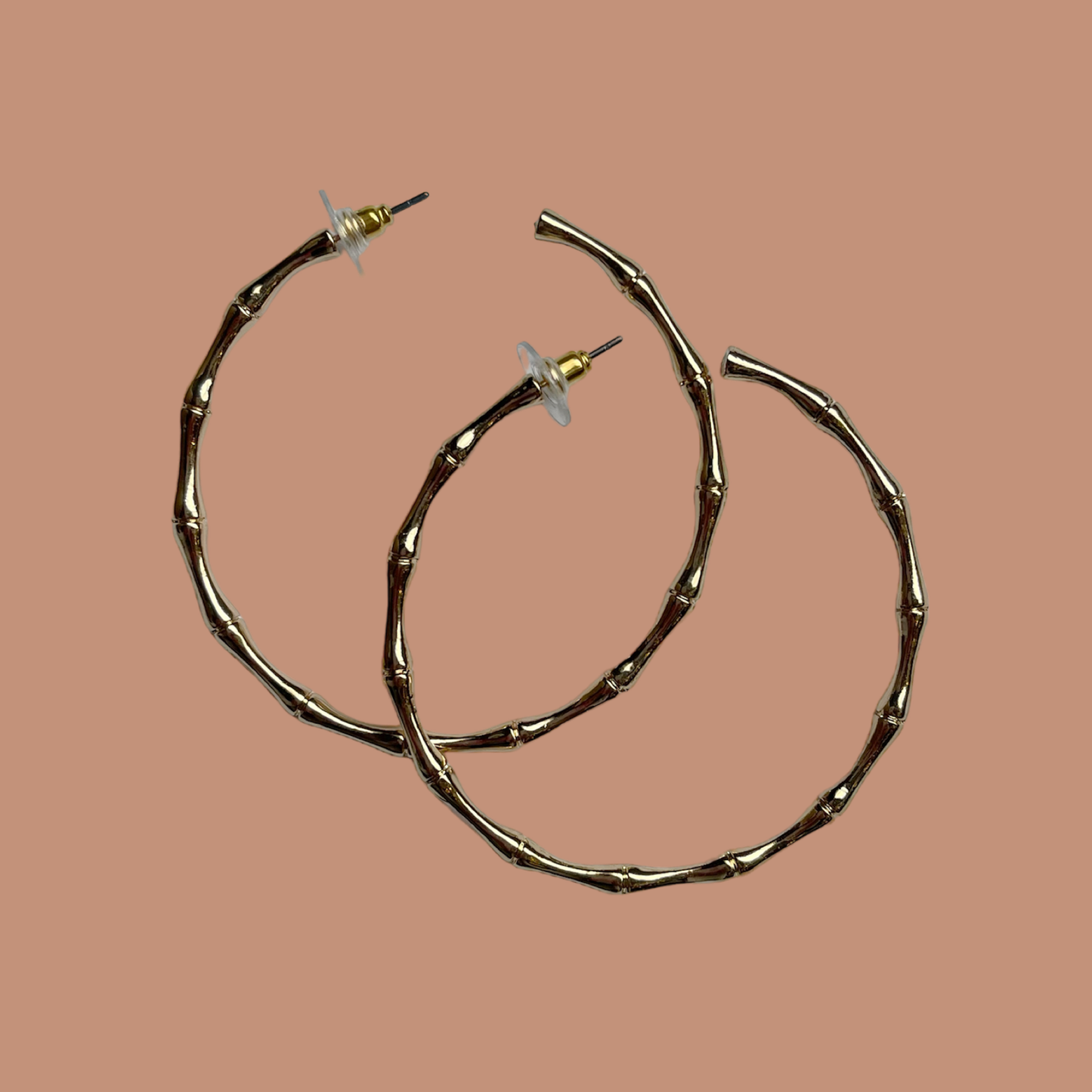 Thin Bamboo Hoops