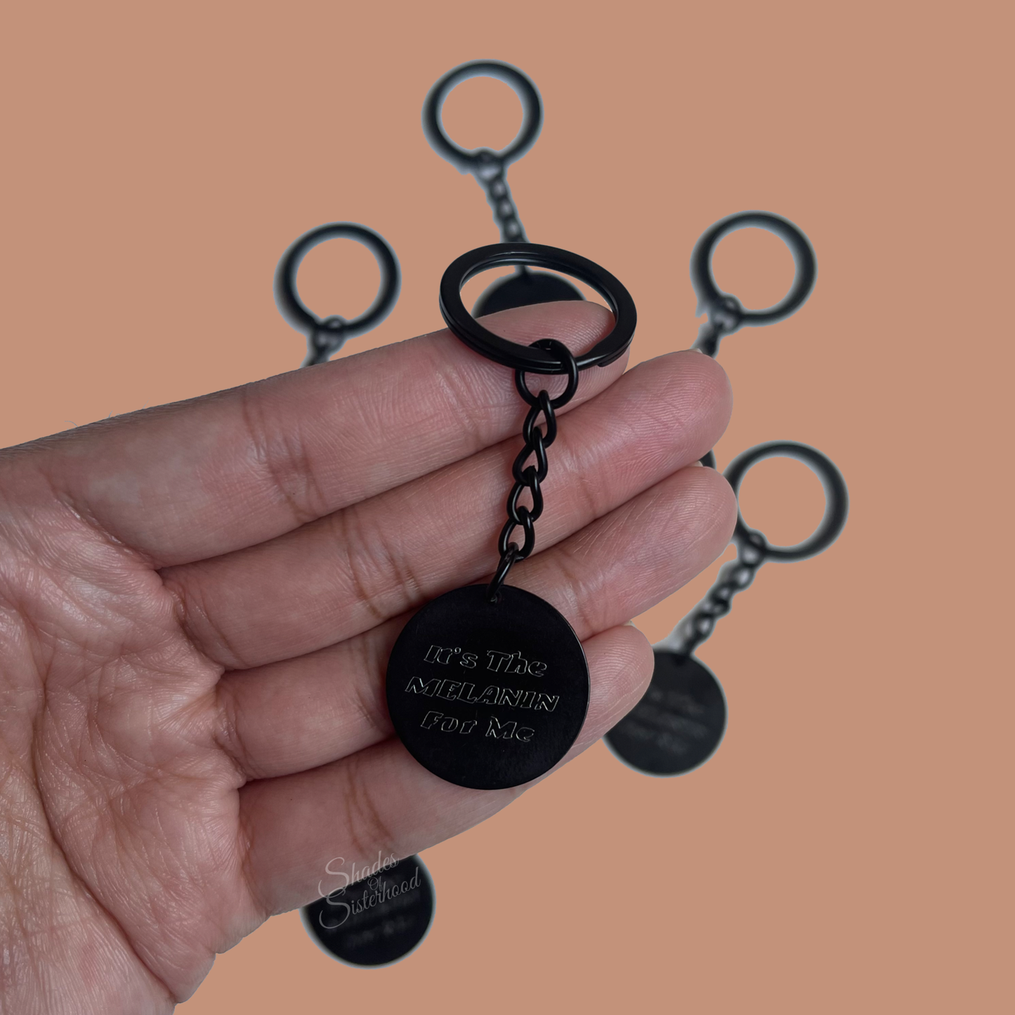 “It’s The Melanin For Me” Keychain