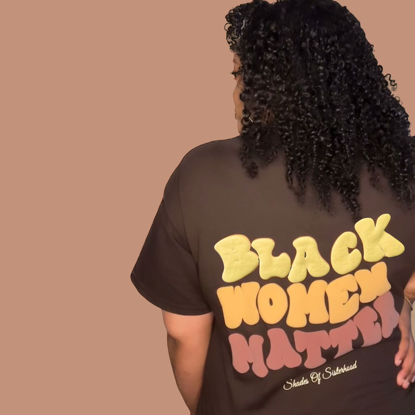 Black Women Matter Tee (Dark Brown)