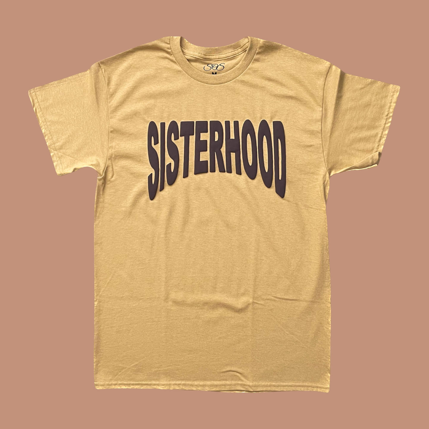 Sisterhood “Curve” Tee (Butterscotch)