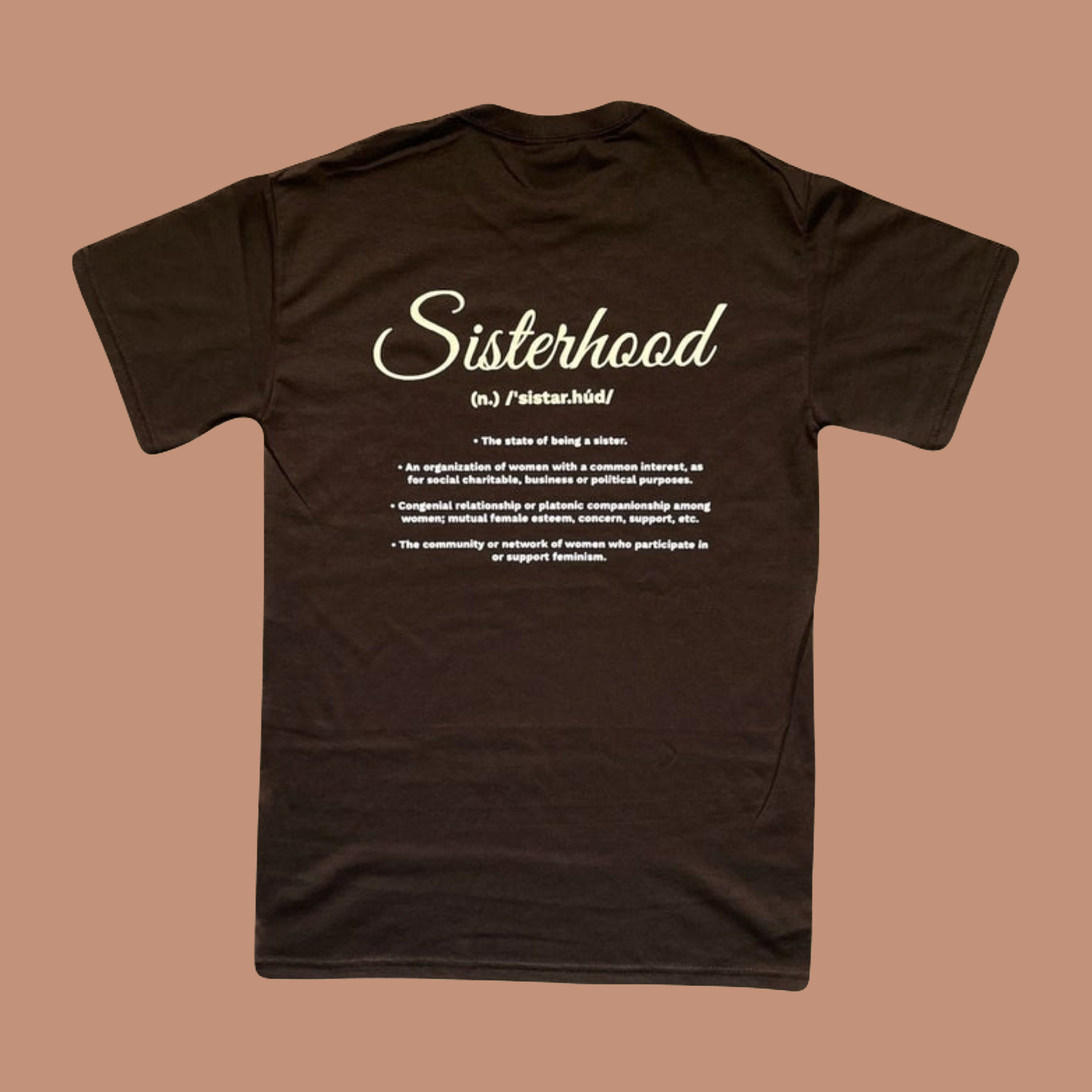 Definition Tee (Dark Brown)