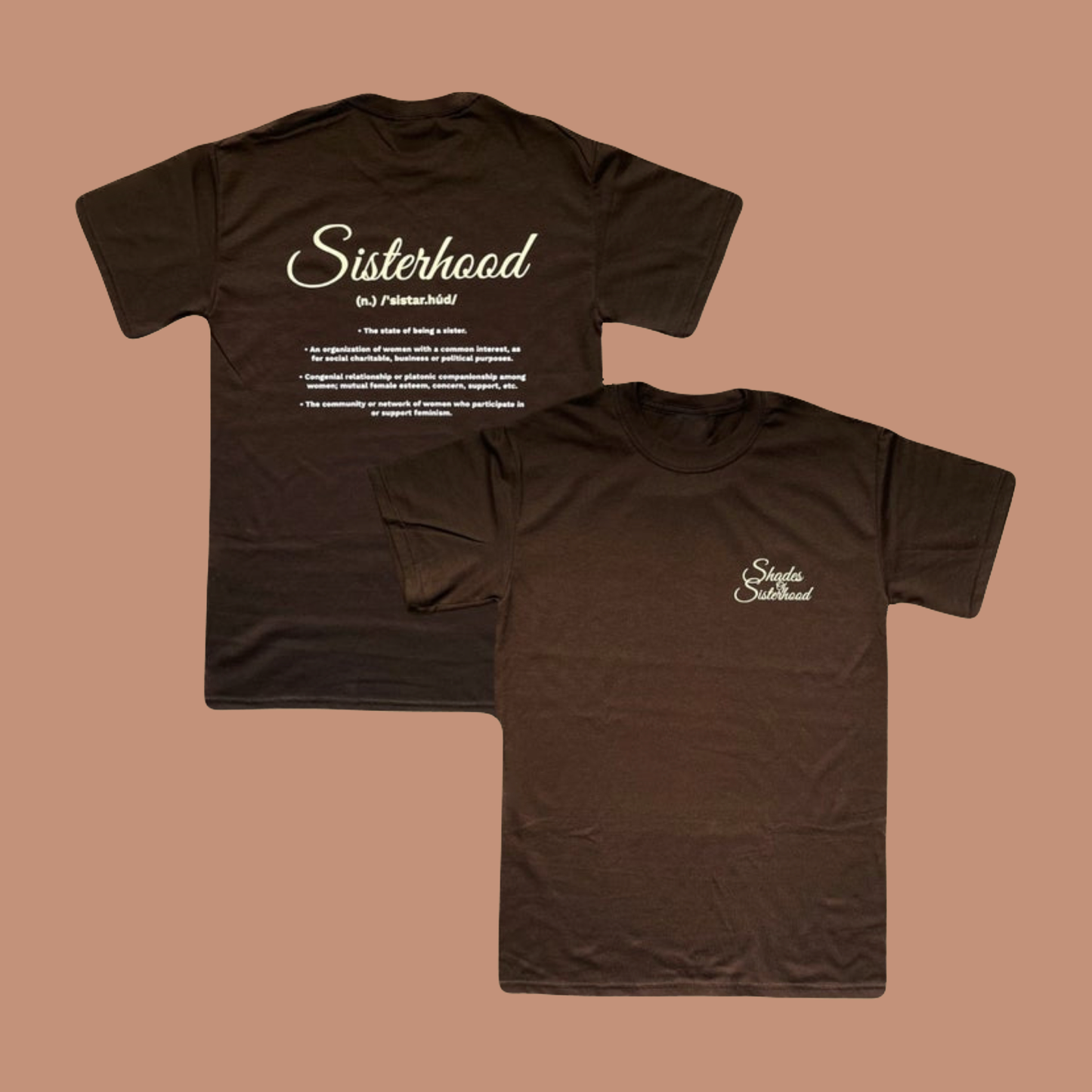 Definition Tee (Dark Brown)