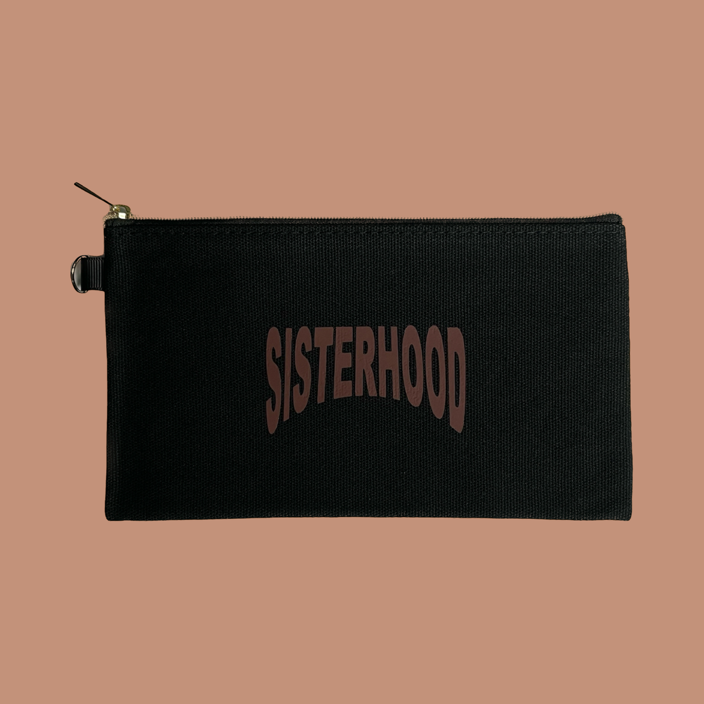 Sisterhood “Curve” Pouch (Black/Brown)