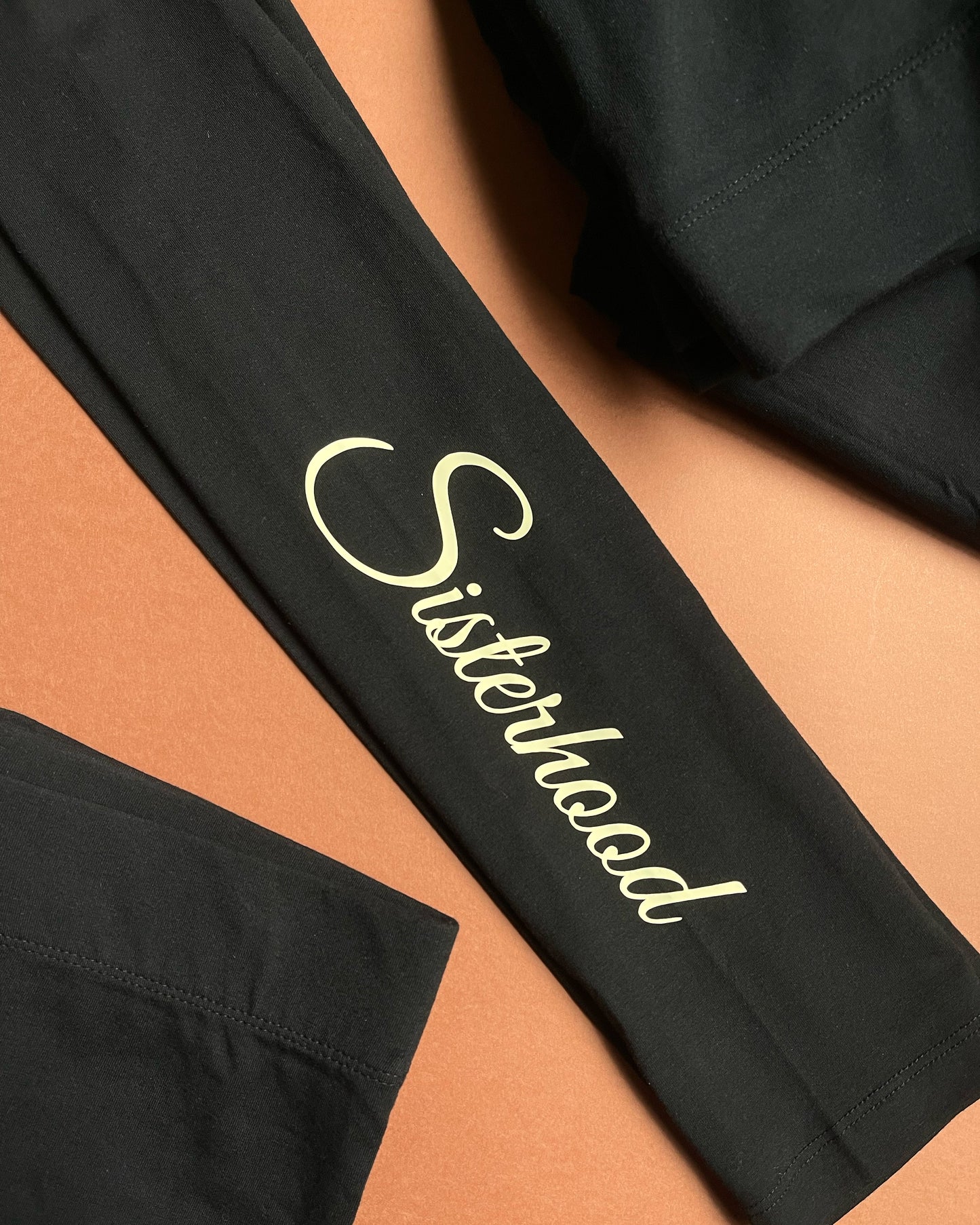 Sisterhood Leggings (Black/Cream)