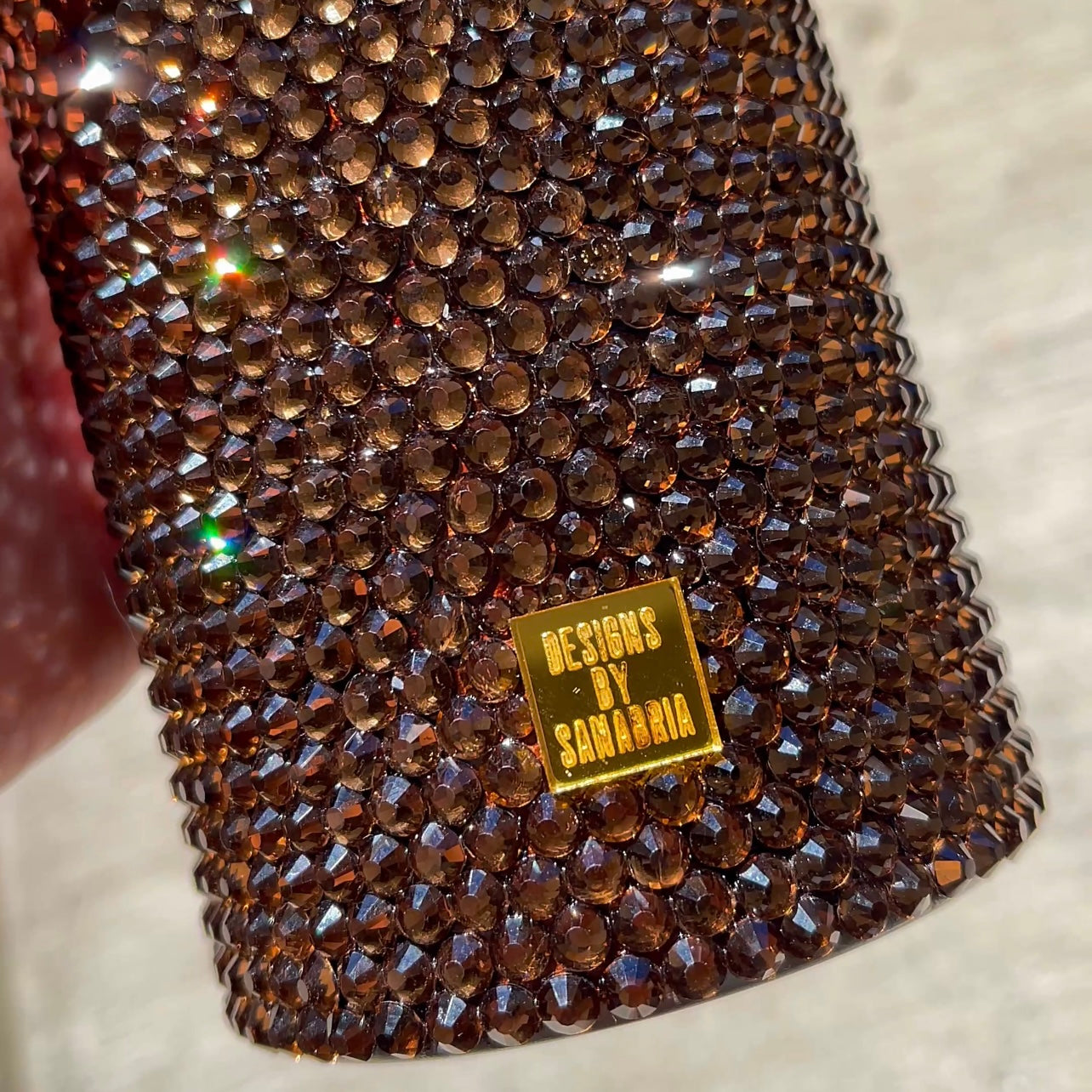 Proud Queen Rhinestone Tumbler